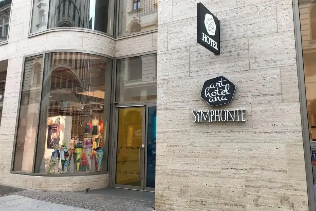 Außenansicht des Art Hotel Leipzig