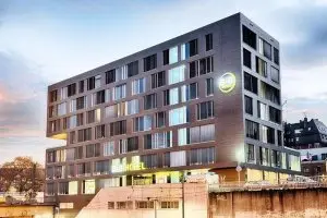 Außenansicht des B&B Hotels Ulm