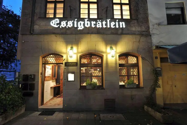 Außenansicht des Restaurants Essigbrätlein