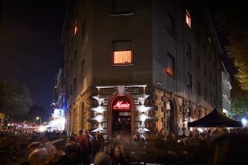 Außenansicht der Bar Jungbusch im Jungbusch-Viertel Mannheim