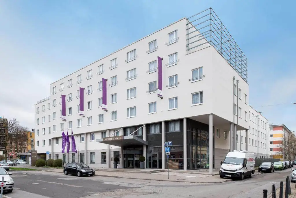 Außenansicht des Mercure Hotels