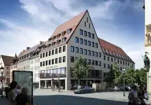 Außenansicht des Hotel Saxx