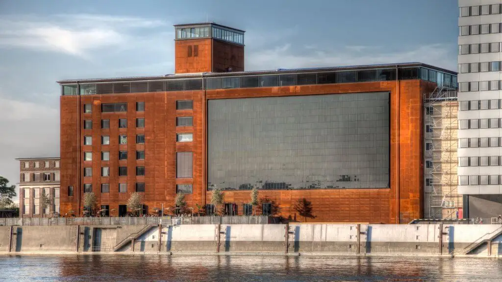 Außenansicht auf das Hotel Speicher72