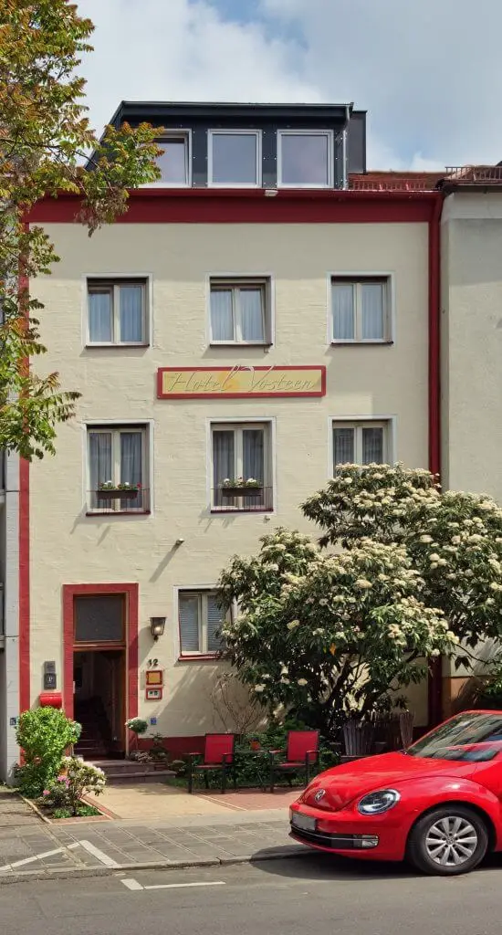 Außenansicht des Hotel Vosteen Nürnberg