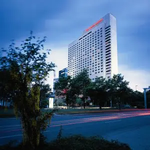 Außenansicht des Hotel Westin Leipzig