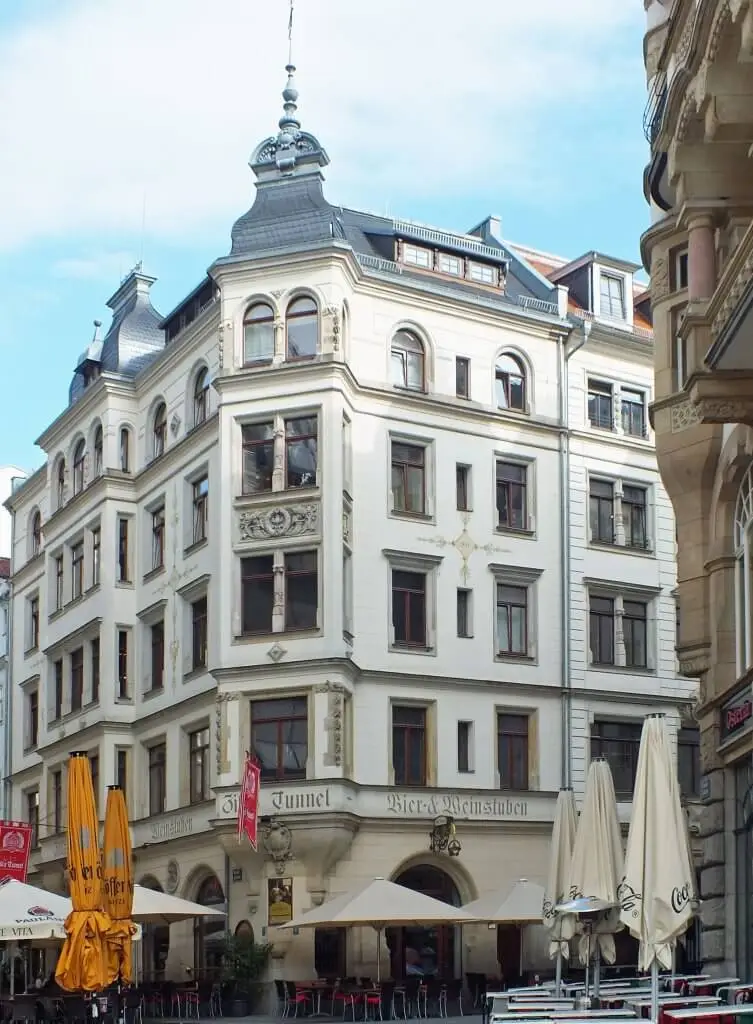 Außenansicht des Zillis- Tunnel in Leipzig