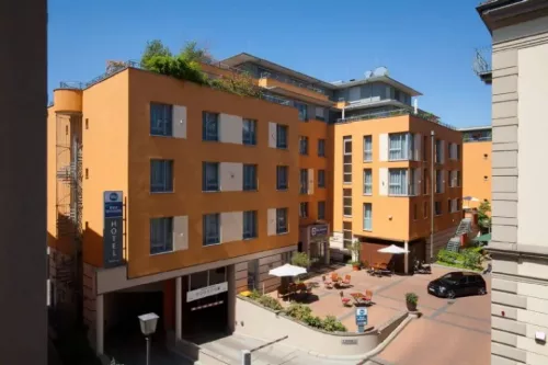 Das Best Western Hotel in Bamberg in der Außenansicht