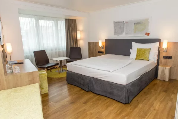 Doppelzimmer im Hotel "Goldenes Rad"